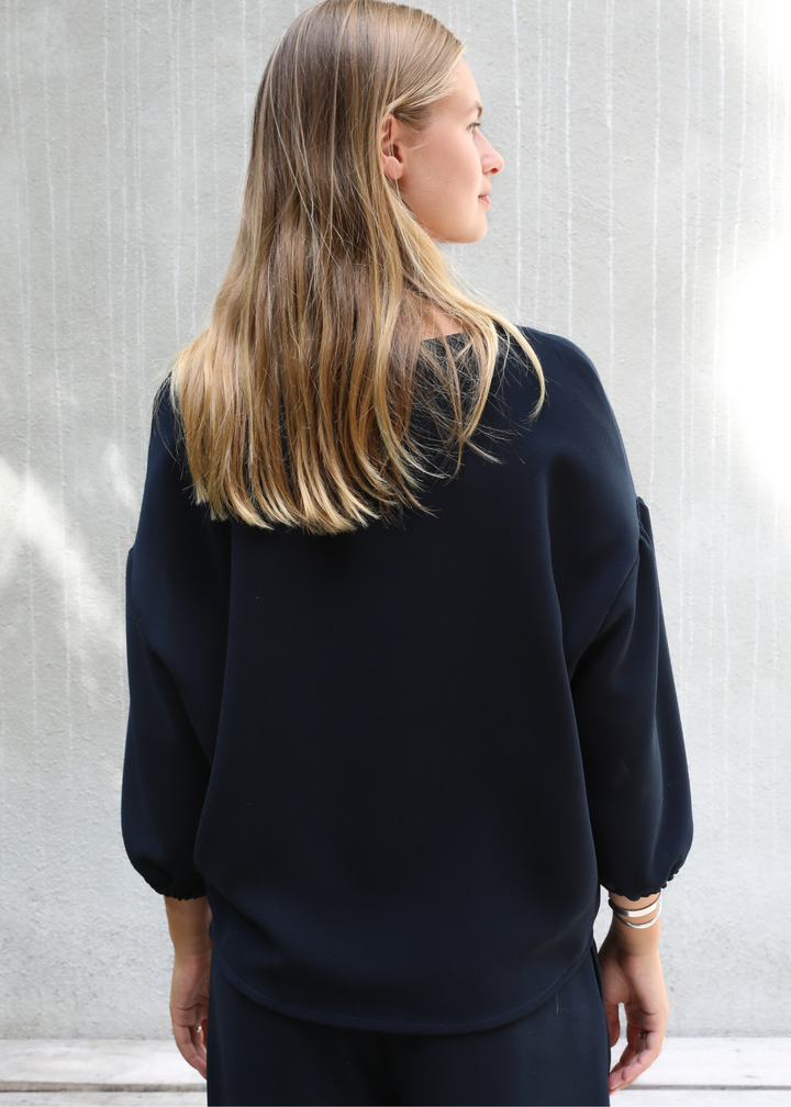 Elba Crepe Night Top