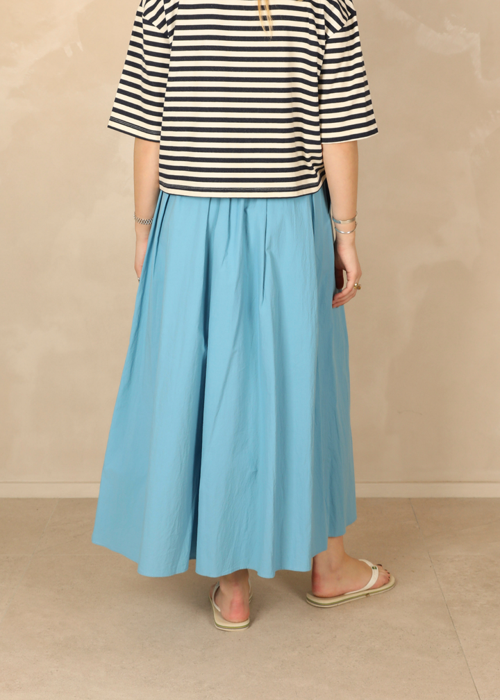 Ellie Light Cotton Ocean Skirt
