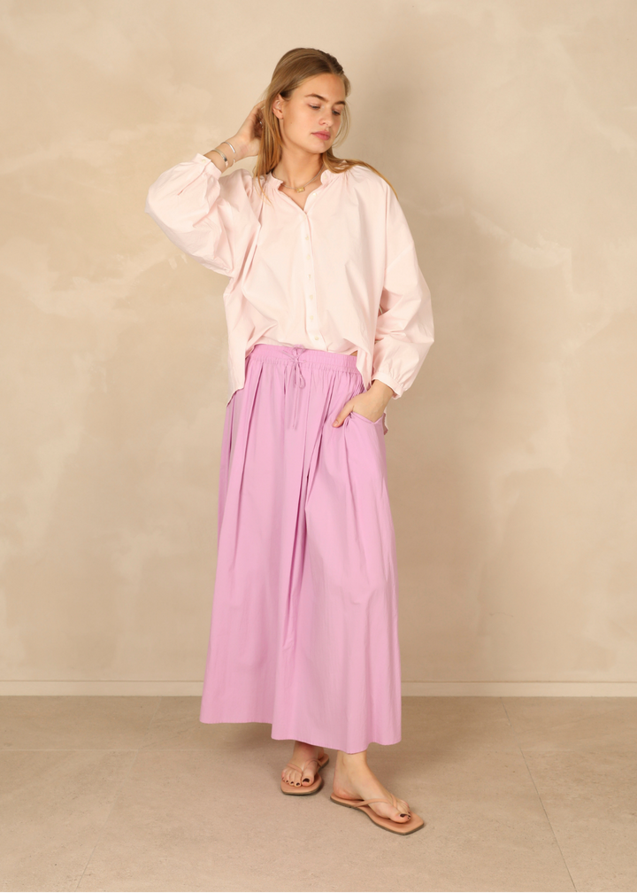 Ellie Light Cotton Orchid Skirt