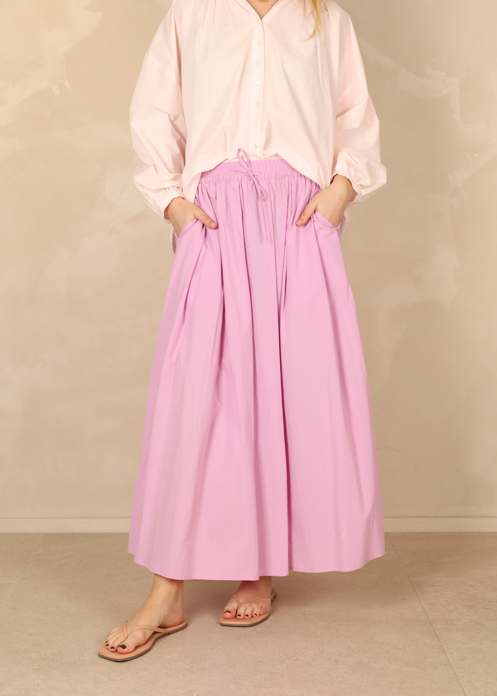 Ellie Light Cotton Orchid Skirt