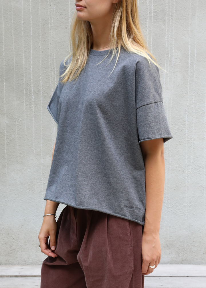 Jeff Cotton Dark grey T-shirt
