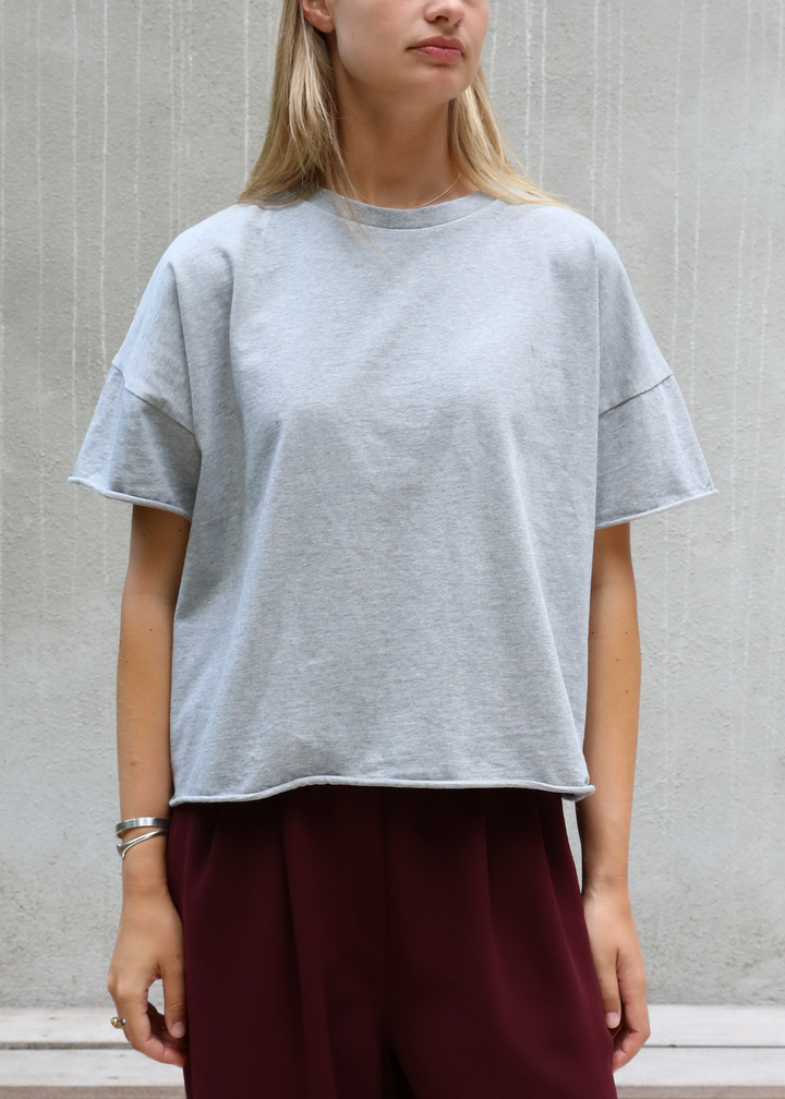 Jeff Cotton Light grey T-shirt