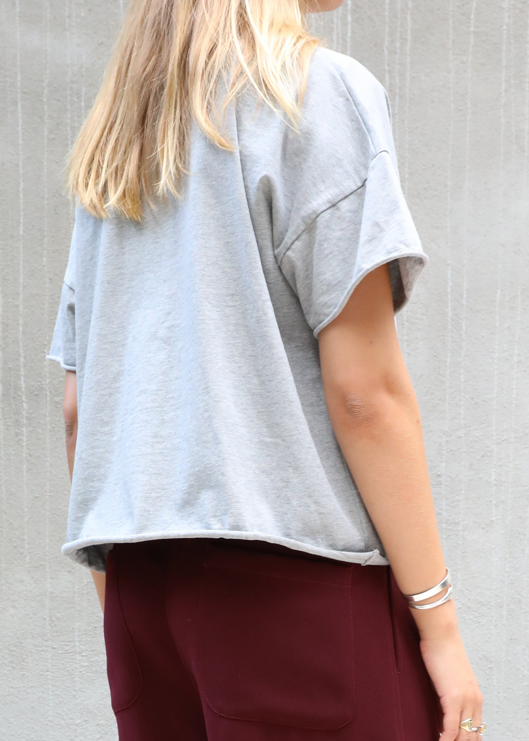 Jeff Cotton Light grey T-shirt