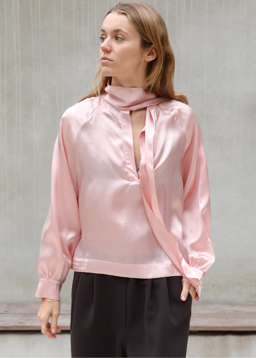 Rose Silk Rose Shirt