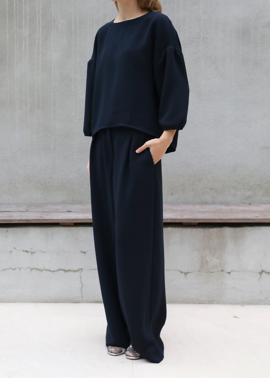 Sam Crepe Night Pant